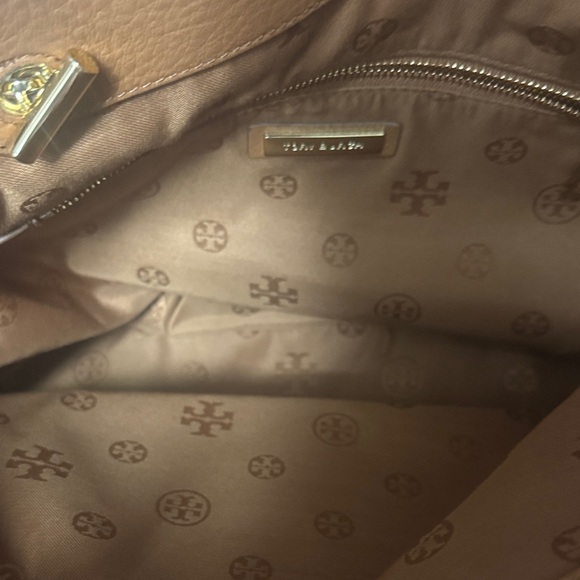 Tory Burch Brown Leather Shoulder Bag - Picture 4 of 6
